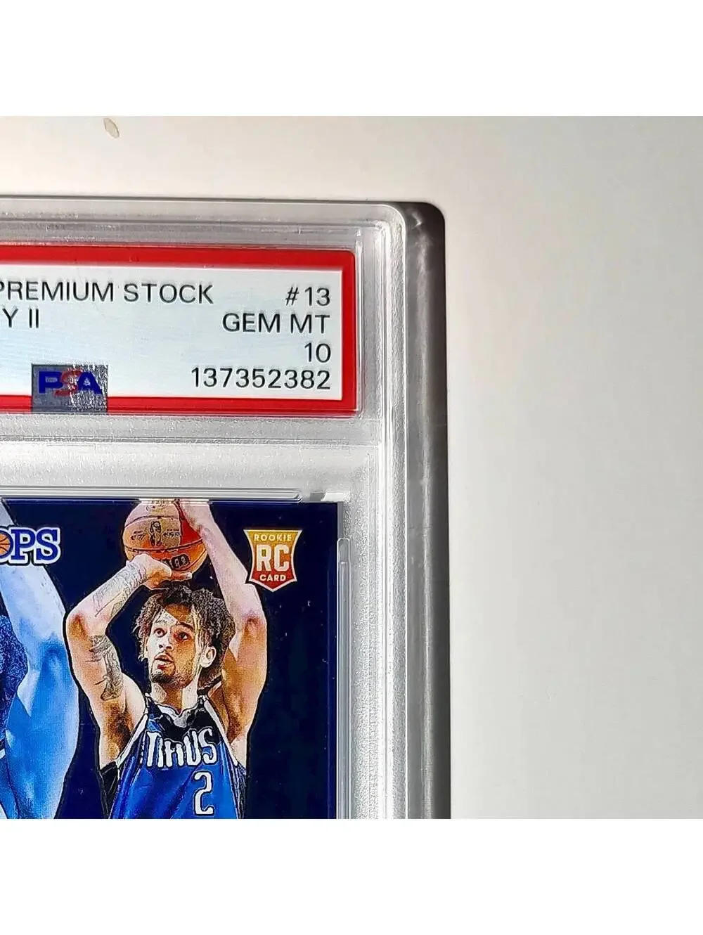 Dereck Lively II 2023 Panini Hoops Premium Sheesh #13 PSA 10 Gem Mint